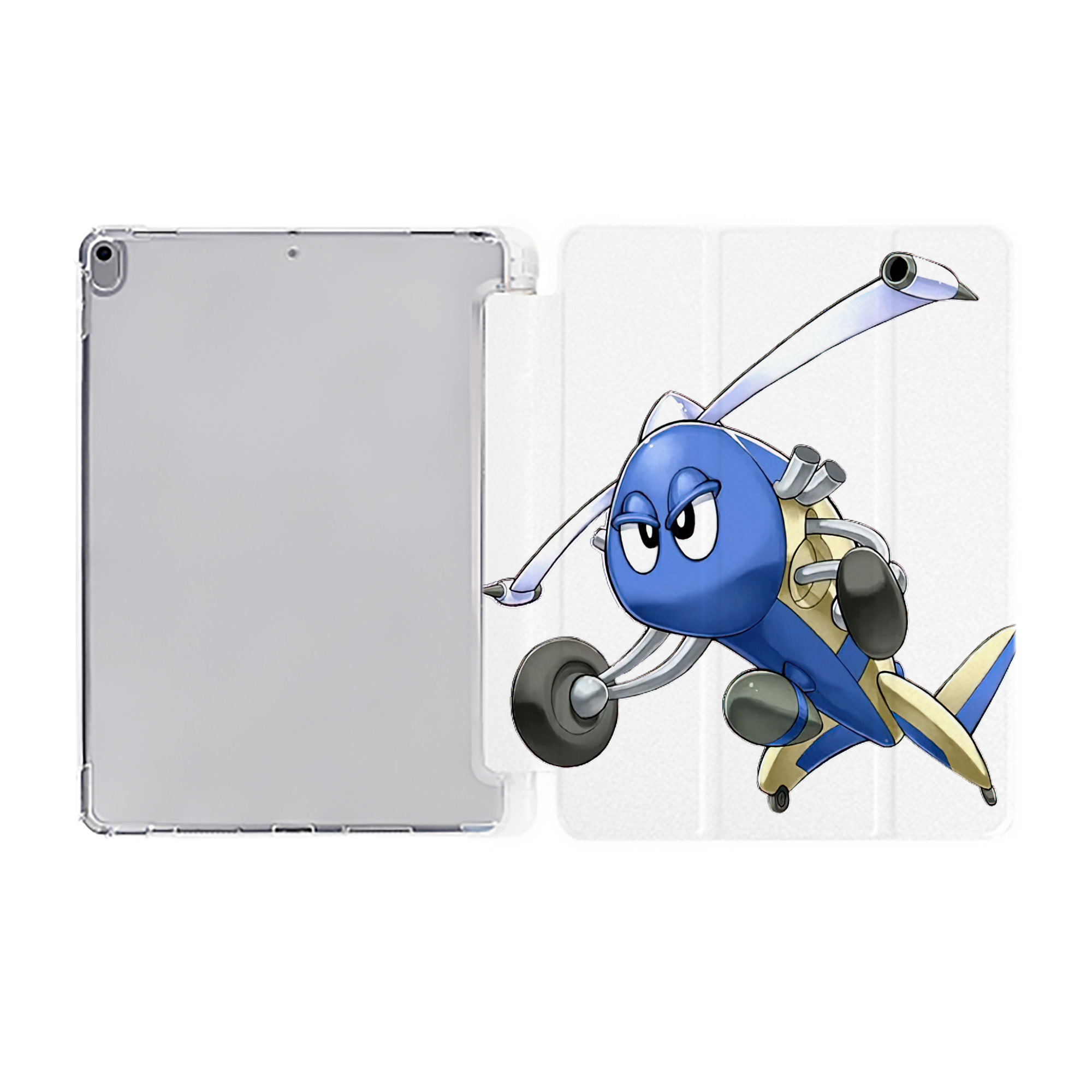 （画像用） 遊☆戯☆王 Yu-Gi-Oh! IPad ケース ペン収納付き 三つ折りスタンド PUレザー×シリコン 対応機種9.5/10.5/10.9インチ